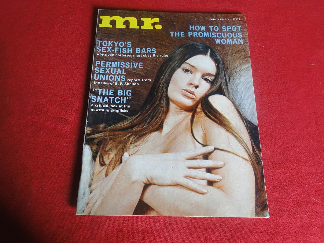 Vintage Nude Erotic Sexy Adult Magazine Mr. May 1973          JB9