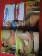 Load image into Gallery viewer, Vintage Adult Erotic Sexy Magazine Gay Interest Freshmen June 2007      P80
