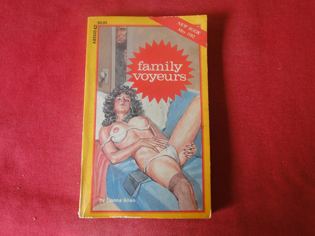 Vintage Adult Paperback Novel/Book Greenleaf Family Voyeurs ROUGH    PB5
