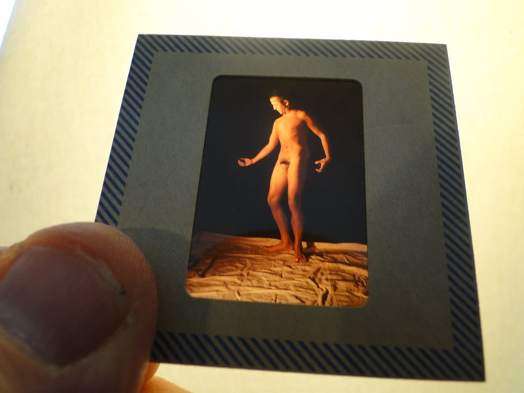 Vintage 1960s Nude Gay Slide MIchigan Artist Mizer Protege  GS26