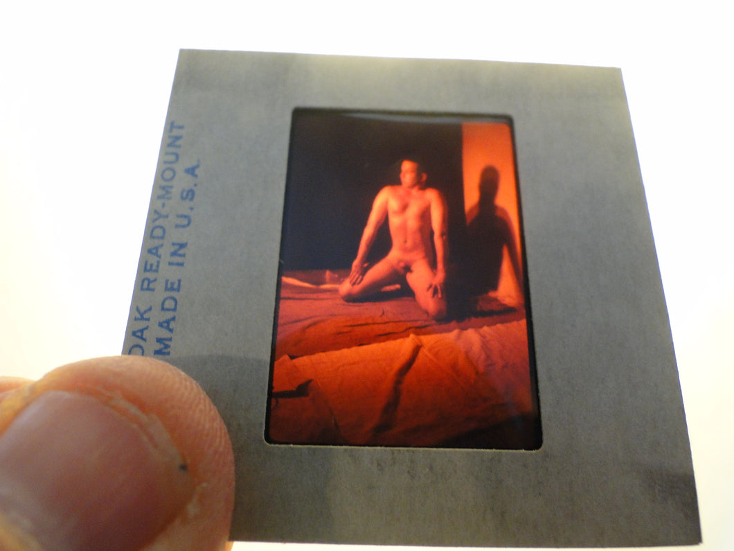 Vintage 1960s Nude Gay Slide MIchigan Artist Mizer Protege  GS25
