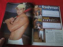 Load image into Gallery viewer, Vintage Adult Erotic Sexy Magazine Gay Interest Freshmen July 2004        P80
