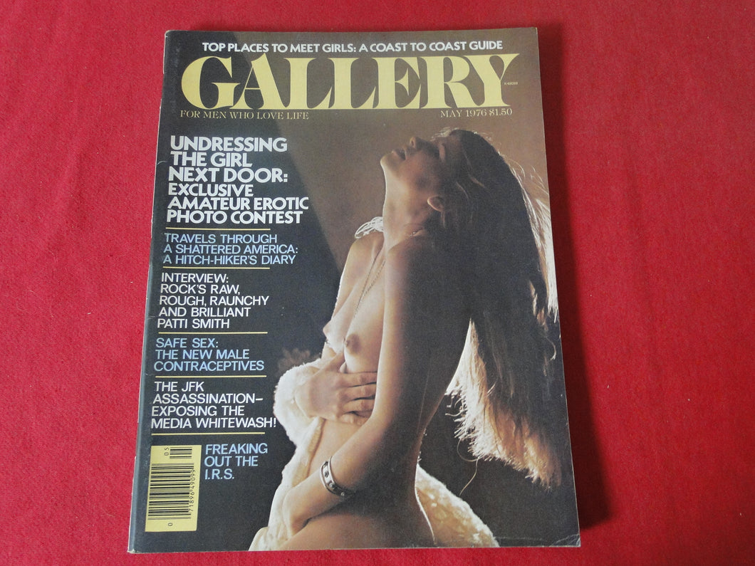 Vintage Nude Erotic Sexy Adult Magazine Gallery May 1976        CS