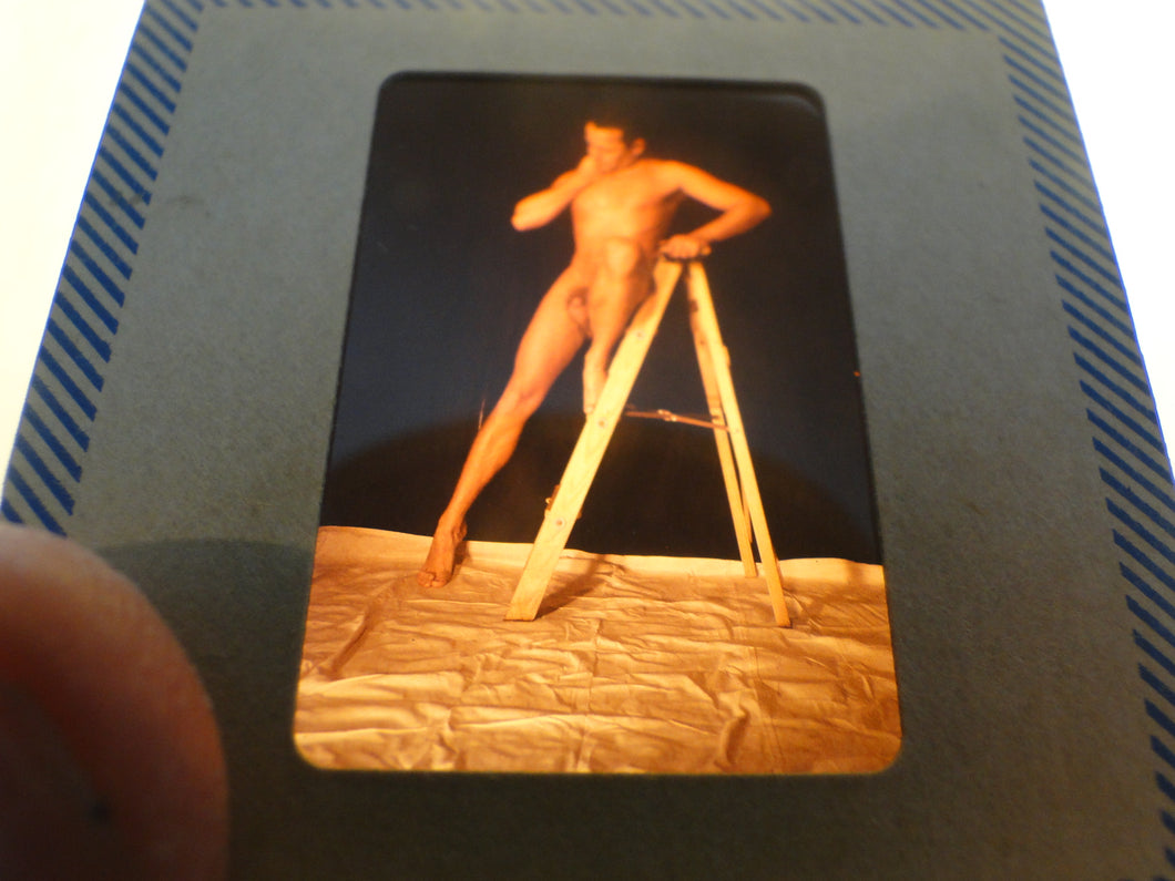 Vintage 1960s Nude Gay Slide MIchigan Artist Mizer Protege  GS30