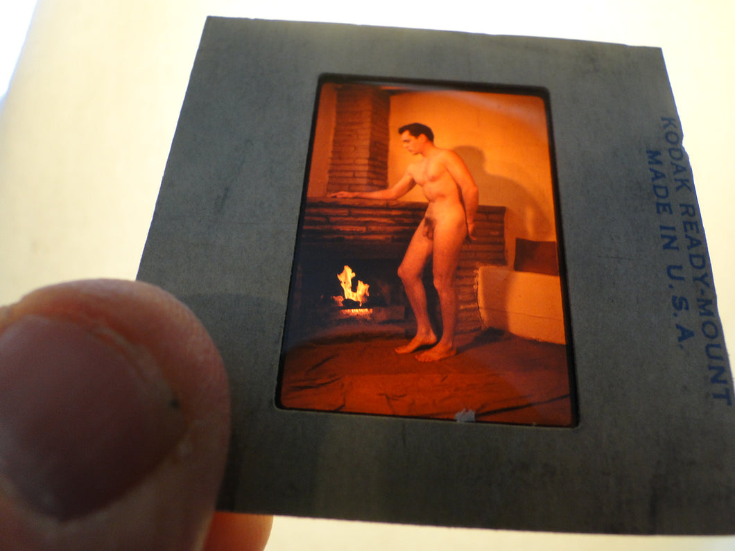 Vintage 1960s Nude Gay Slide MIchigan Artist Mizer Protege  GS35