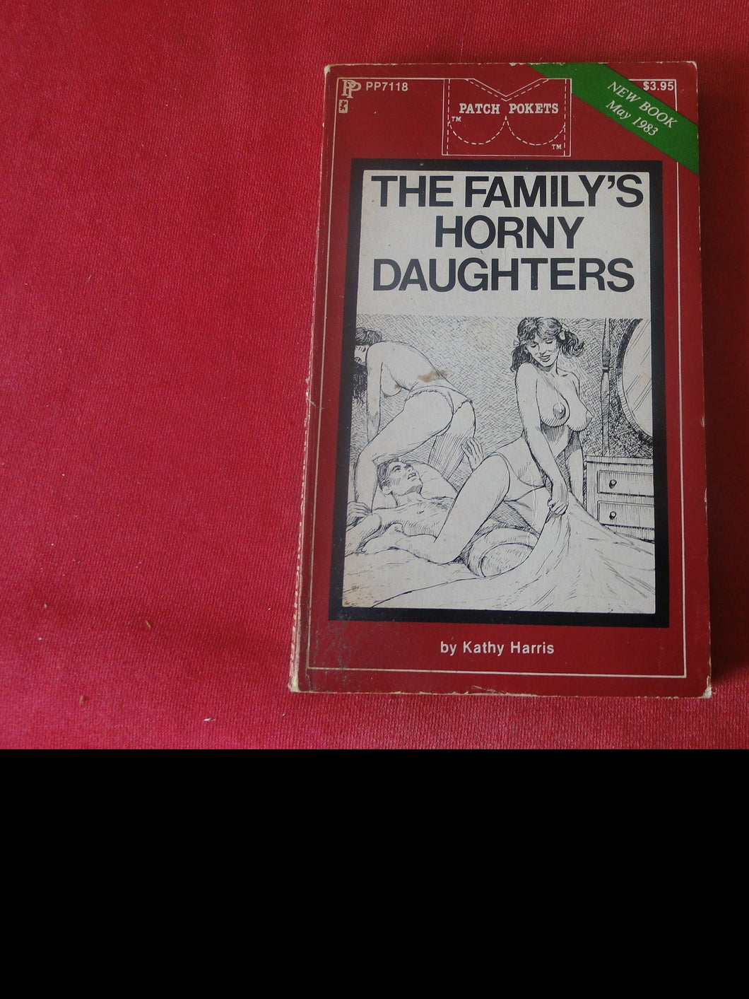 Vintage Adult Paperback Novel/Book The Family's Horny Daughters Patch Pokets  PB5