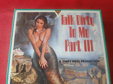 Load image into Gallery viewer, Vintage Adult XXX VHS Porn Tape Adult Video Movie Talk Dirty To Me Part III       BX
