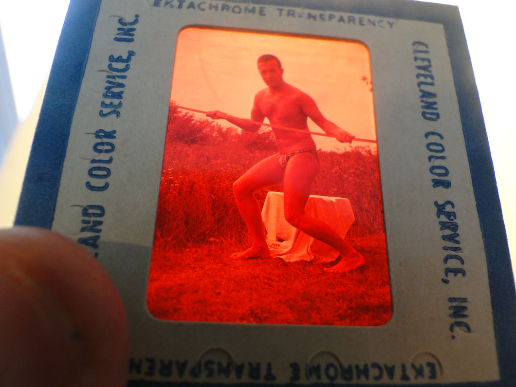 Vintage 1960s Nude Gay Slide MIchigan Artist Mizer Protege  GT3