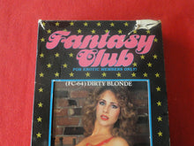 Load image into Gallery viewer, Vintage Adult XXX VHS Porn Tape X-Rated Movie Fantasy Club Dirty Blonde     X5
