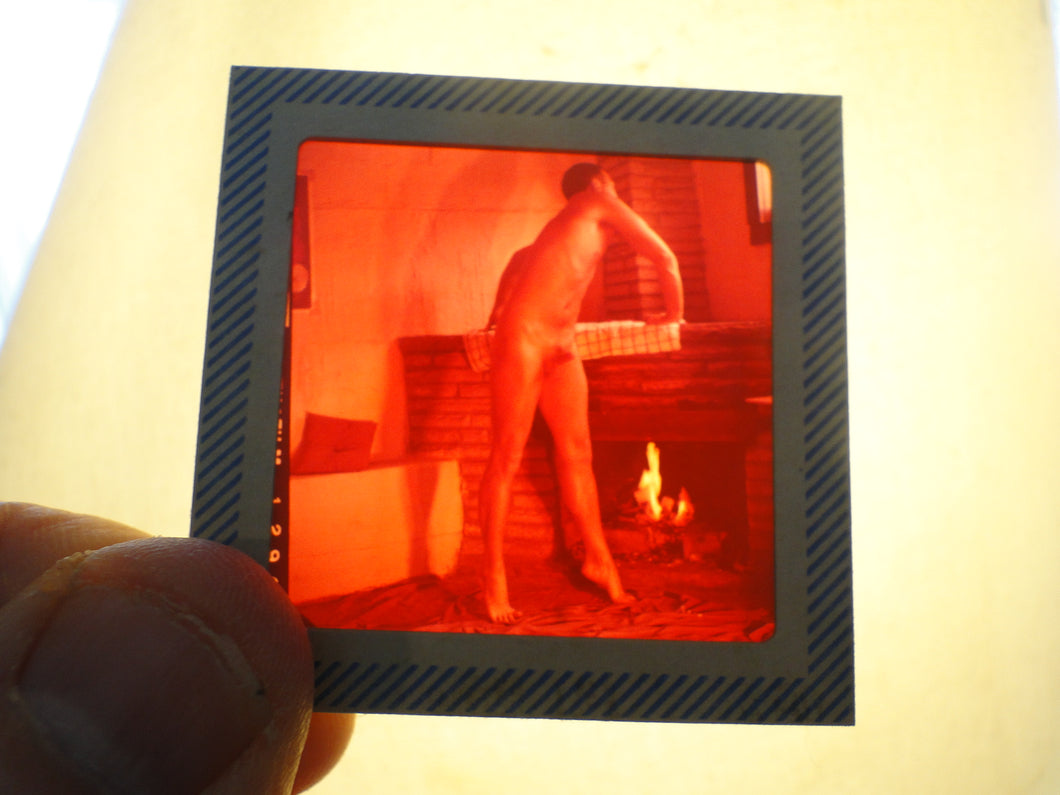 Vintage 1960s Nude Gay Slide MIchigan Artist Mizer Protege  GT9