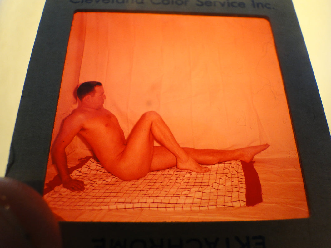 Vintage 1960s Nude Gay Slide MIchigan Artist Mizer Protege  GT13