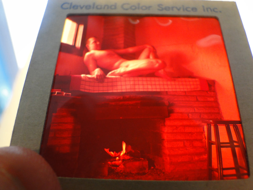 Vintage 1960s Nude Gay Slide MIchigan Artist Mizer Protege  GT14