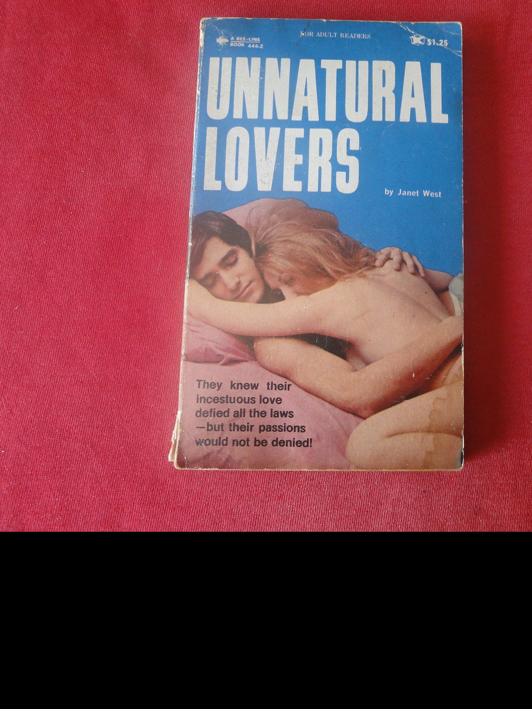 Vintage Adult Paperback Novel/Book Unnatural Lovers ROUGH           PB5