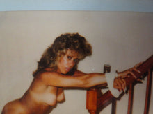 Load image into Gallery viewer, Vintage 1980s  Erotic Sexy Polaroid Nude Woman Photo Hispanic Honey Hairy Bush  AB17
