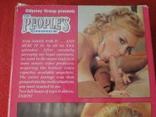 Load image into Gallery viewer, Vintage Adult XXX VHS Porn Tape X-Rated Movie The People's Choice Oral Blondes #5  X4
