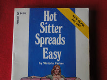 Load image into Gallery viewer, Vintage Sexy Erotic Adult Paperback Book/Novel Greenleaf Hot Sitter Spreads Easy  G2
