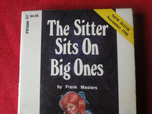 Load image into Gallery viewer, Vintage Sexy Erotic Adult Paperback Book/Novel Greenleaf The Sitter Sits On Big Ones  G2
