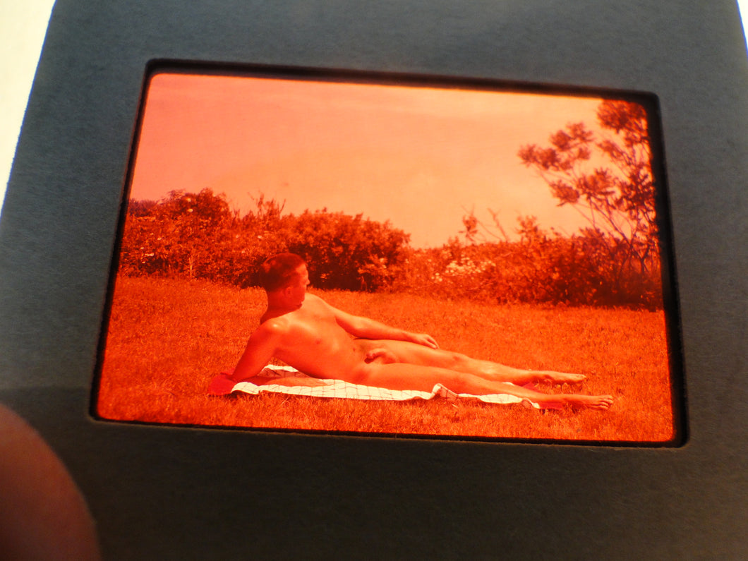 Vintage 1960s Nude Gay Slide MIchigan Artist Mizer Protege  GT29