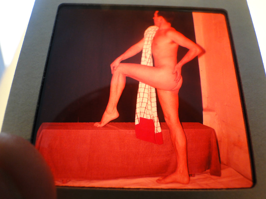 Vintage 1960s Nude Gay Slide MIchigan Artist Mizer Protege  GT31