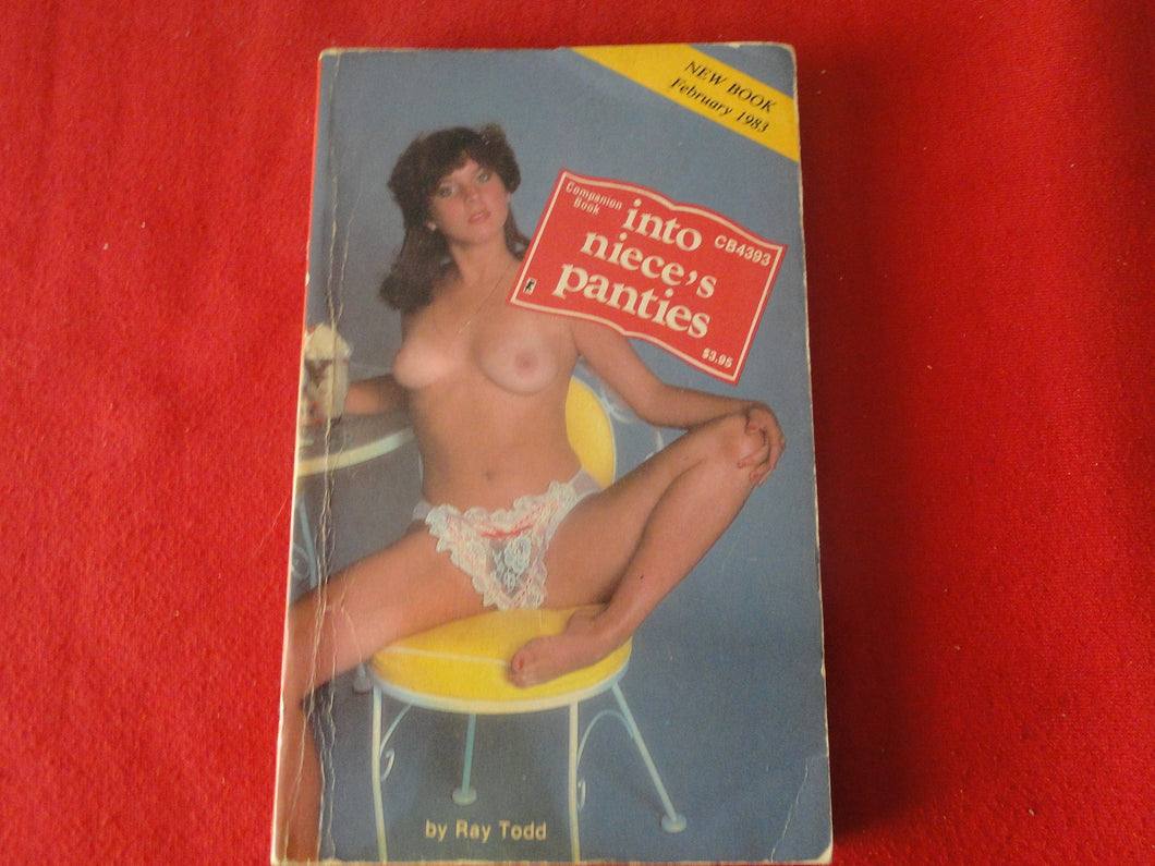 Vintage Adult Paperback Naughty Book/Novel Into Niece's Panties 1983 Greenleaf  P85