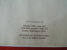 Load image into Gallery viewer, Vintage Adult XXX VHS Porn Tape Adult Video Movie Blue Vanities #191 Early 70's GREAT     25
