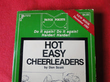 Load image into Gallery viewer, Vintage Sexy Erotic Adult Paperback Book/Novel Patch Pokets Hot Easy Cheerleaders  G2
