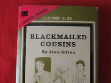 Load image into Gallery viewer, Vintage Adult Paperback Naughty Book/Novel Blackmailed Cousins Liverpool Press  P85
