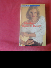 Load image into Gallery viewer, Vintage Adult Paperback Novel/Book Mother Does It Best ROUGH          PB5
