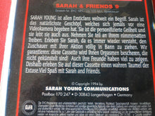 Load image into Gallery viewer, Vintage Adult XXX VHS Porn Tape Adult Video Movie Sarah Young Communications German     25
