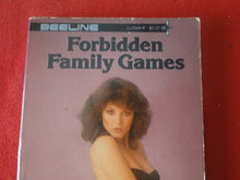 Load image into Gallery viewer, Vintage Adult Paperback Naughty Book/Novel Beeline Forbidden Family Games    P85
