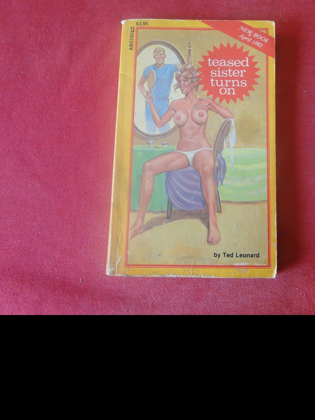 Vintage Adult Paperback Novel/Book Teased Sister Turns On ROUGH        PB5