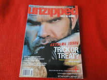 Load image into Gallery viewer, Vintage Adult Erotic Sexy Magazine Gay Interest Unzipped October 2006       GM
