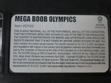 Load image into Gallery viewer, Vintage Adult XXX VHS Porn Tape Mega Boob Olympics
