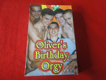 Load image into Gallery viewer, Vintage Adult Erotic Gay 18 Year Old + VHS Tape Oliver's Birthday Orgy     V4
