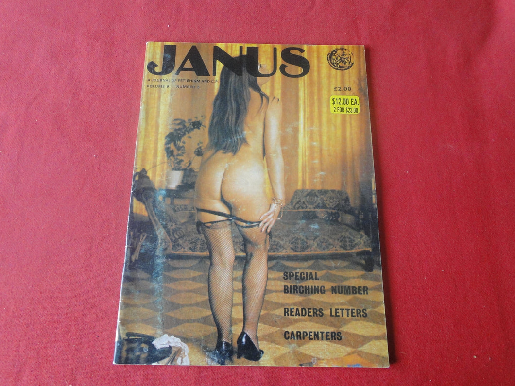 Vintage Nude Erotic Sexy Adult Magazine BDSM Janus 1980          P87