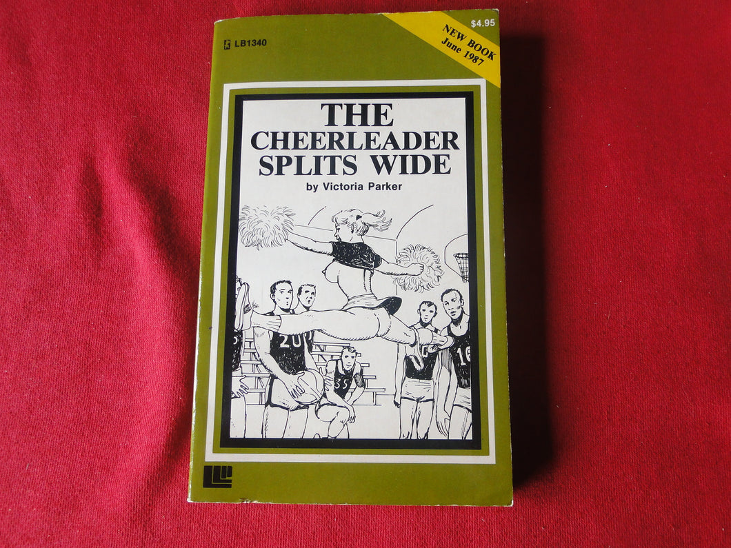 Vintage Adult Paperback Book/Novel Liverpool The Cheerleader Splits Wide     G3