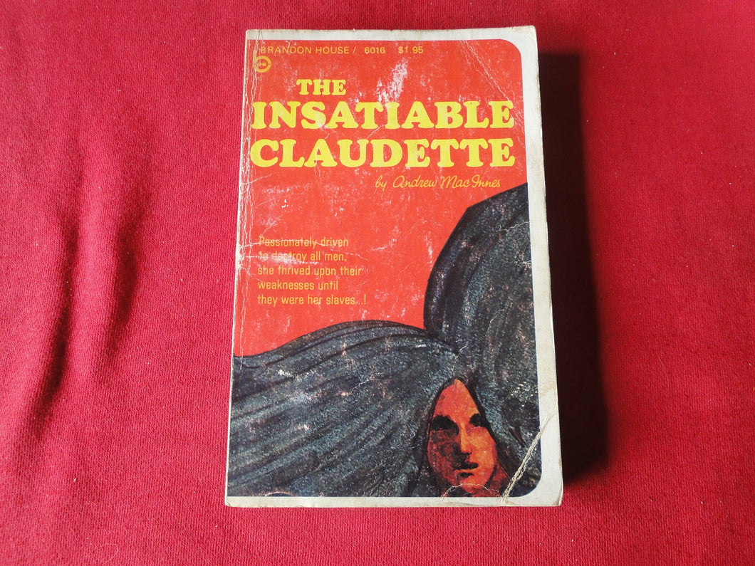 Vintage Adult Paperback Book/Novel The Insatiable Claudette      G3