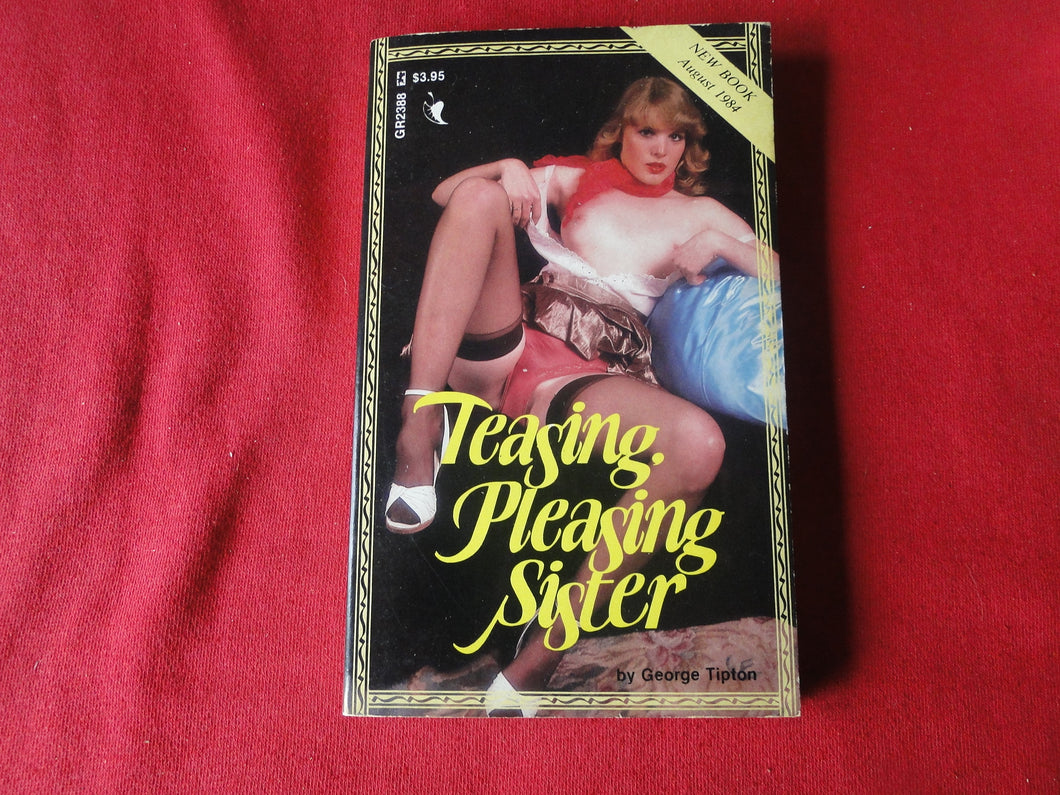 Vintage Adult Paperback Book/Novel Greenleaf Teasing, Pleasing Sister      G3