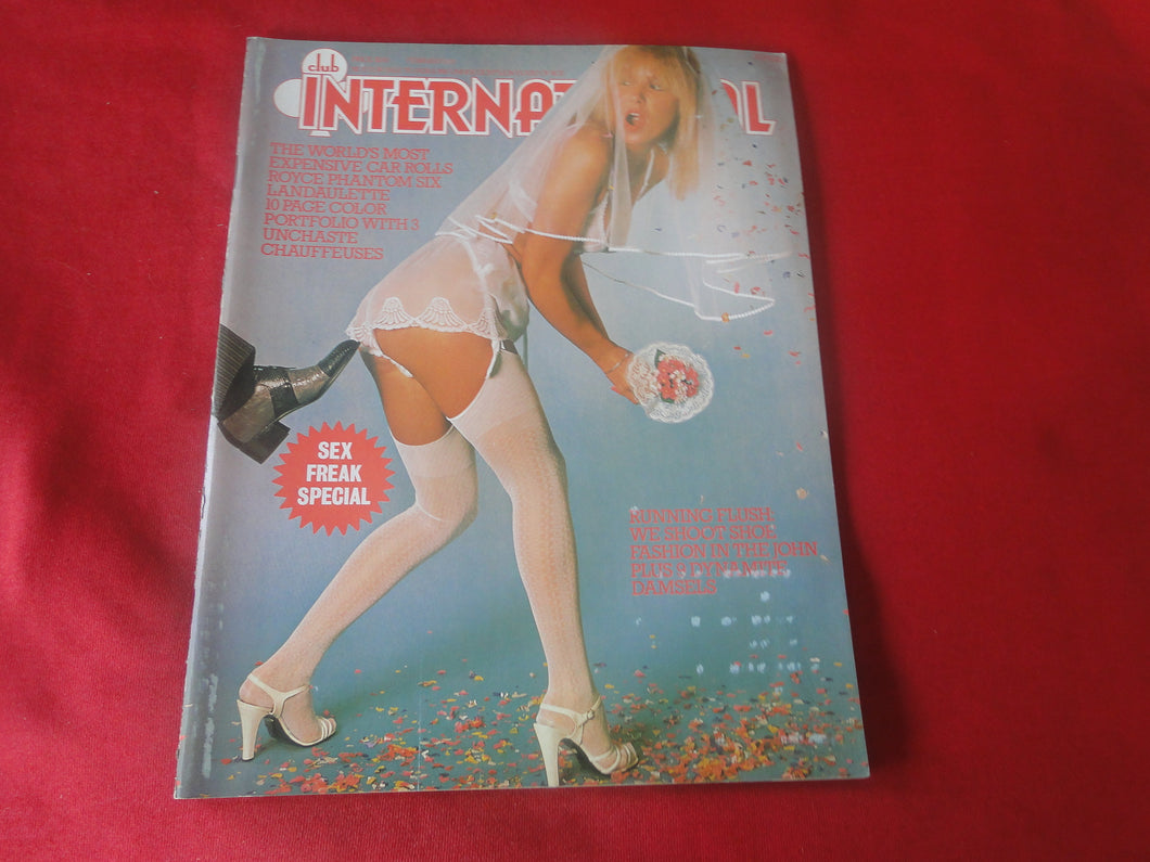 Vintage Nude Erotic Sexy Adult Magazine Club International February 1979    JB63