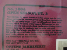 Load image into Gallery viewer, Vintage 8MM Gay Adult Pornographic Smoker Stag Film Chaps Open Season Part 2    B

