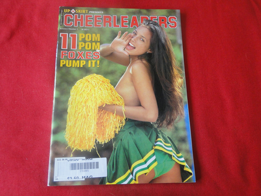 Vintage Nude Erotic Sexy Adult Magazine Cheerleaders 1999       JB1