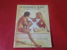 Load image into Gallery viewer, Vintage Nude Erotic Sexy Adult Magazine A Woman&#39;s Guide To Sexual Fulfillment   JB18

