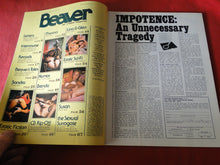 Load image into Gallery viewer, Vintage Nude Erotic Sexy Adult Magazine Beaver April 1977        G4
