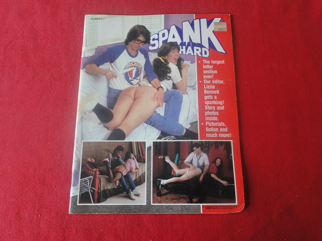 Vintage Nude Erotic Sexy Adult Magazine BDSM Spank Hard April 1987       P70