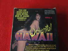 Load image into Gallery viewer, Vintage Adult XXX VHS Porn Tape Adult Video Movie Oriental Hawaii Mai Linn Jade Wong  V5
