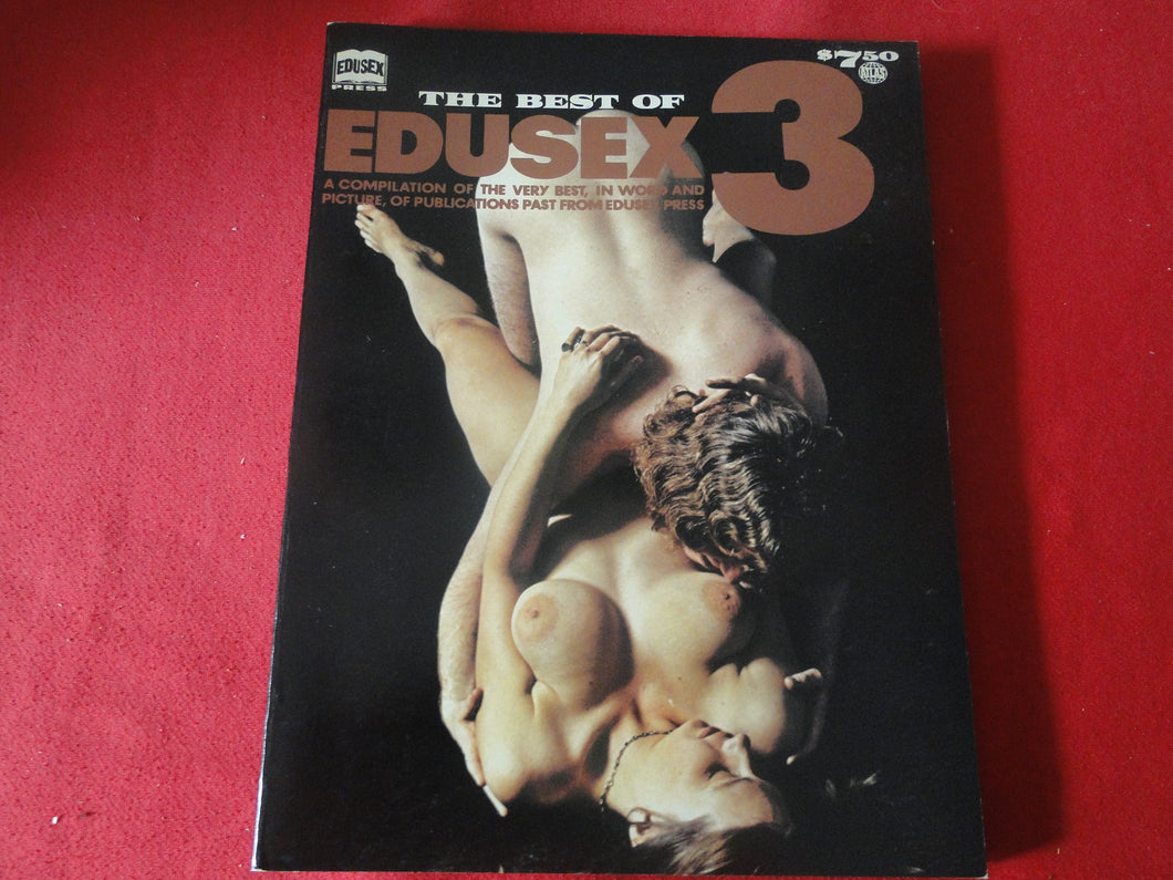 Vintage Nude Erotic Sexy Adult Magazine The Best of Edusex 3 1973 HUGE   P85