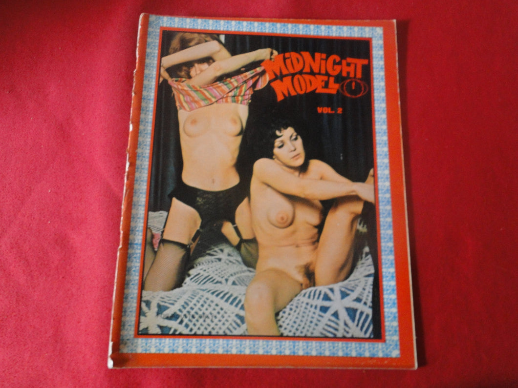 Vintage Nude Erotic Sexy Adult Magazine Midnight Model Vol. 2       P85