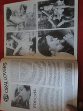 Load image into Gallery viewer, Vintage Nude Erotic Sexy Adult Magazine Oral Lovers  1978            JB18
