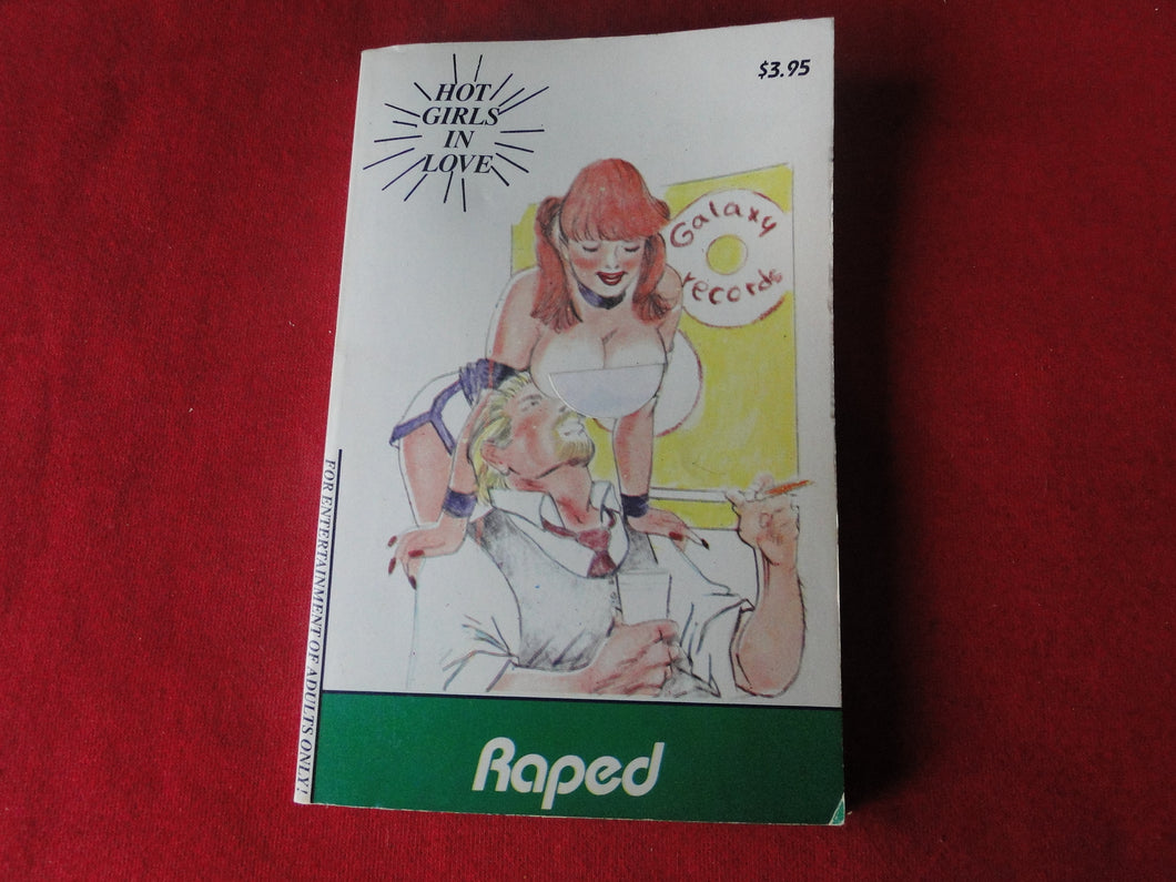 Vintage Adult Paperback Book/Novel Hot Girls In Love Raped          P91