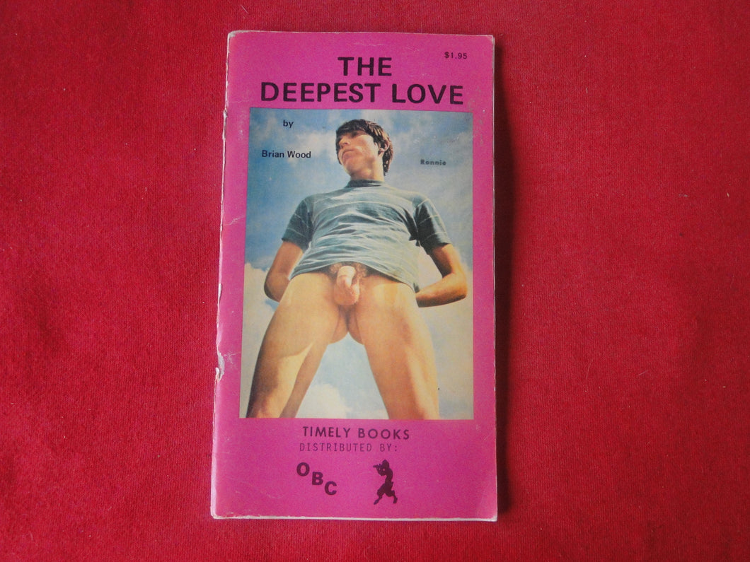Vintage Adult Paperback Novel/Book Gay Interest The Deepest Love 1971    P85